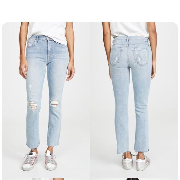 Mother the rascal ankle snippet jeans - Picture 1 of 10